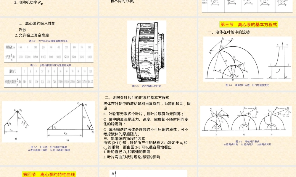 通用机械设备泵教学PPT课件.ppt