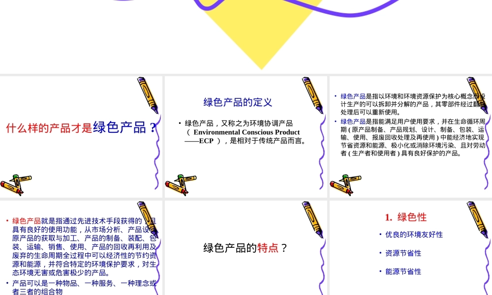 绿色产品及其评价体系PPT课件.ppt