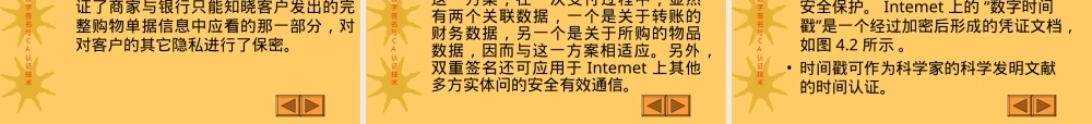 数字签名与CA认证技术教学PPT课件.ppt