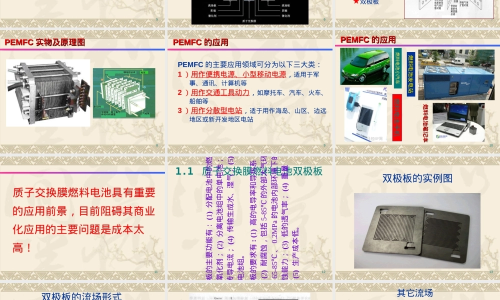 质子交换膜燃料电池教学PPT课件.ppt