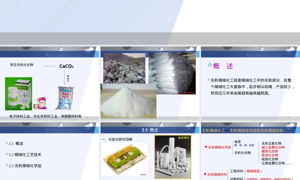 无机精细化学品与材料教学PPT课件.ppt