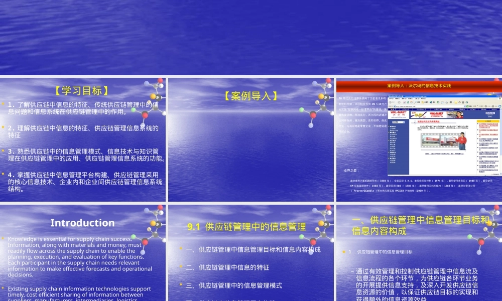 供应链管理信息系统教学PPT课件.pptx