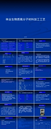 林业生物质高分子材料加工工艺教学PPT课件.pptx