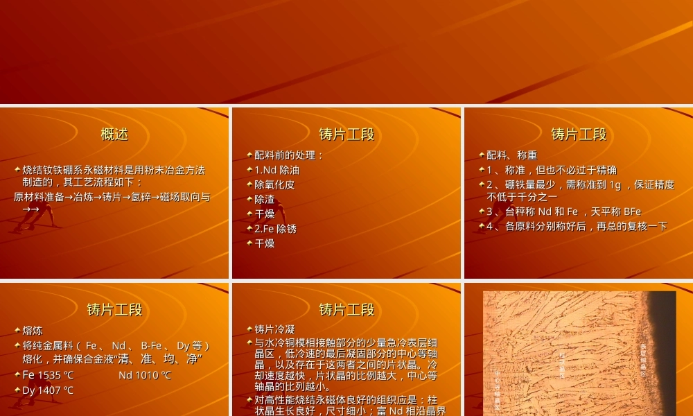 钕铁硼永磁材料制造工艺PPT课件.ppt