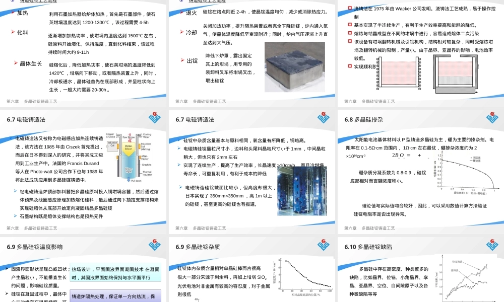 硅太阳能电池光伏材料教学PPT课件.ppt