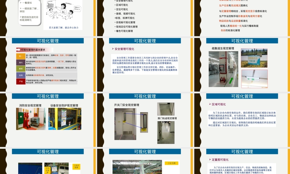 现场可视化管理PPT课件.ppt