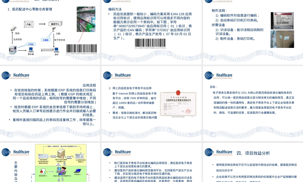 浙江医药物流条码管理PPT课件.ppt
