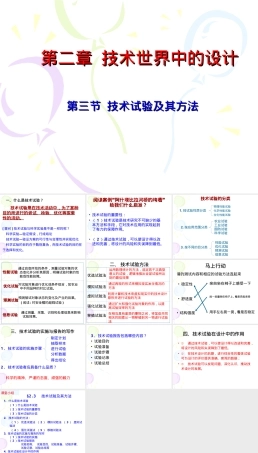 通用技术技术试验及其方法教学PPT课件.ppt