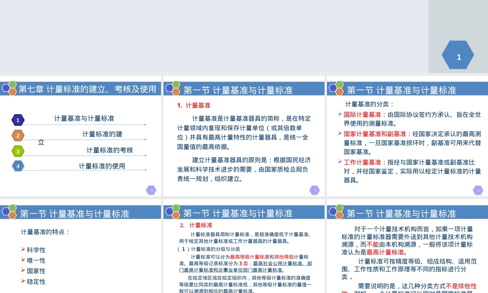 计量标准建立与考核管理PPT课件.ppt