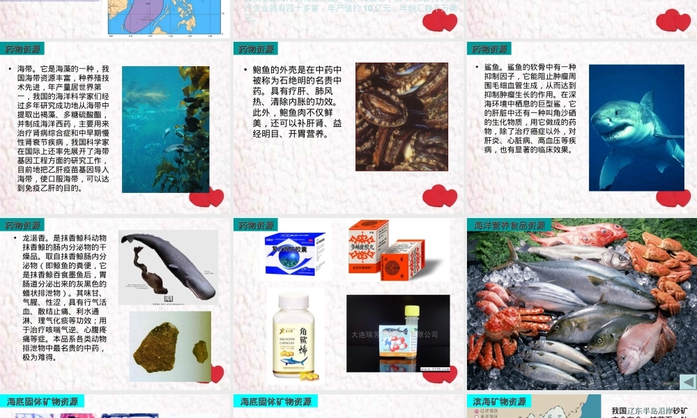 海洋资源开发与管理教学PPT课件.ppt
