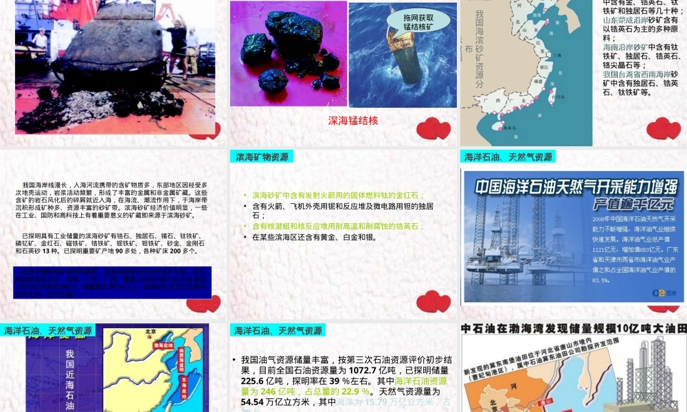 海洋资源开发与管理教学PPT课件.ppt