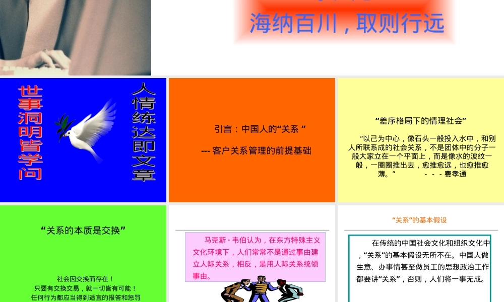 全面客户关系管理PPT课件.ppt