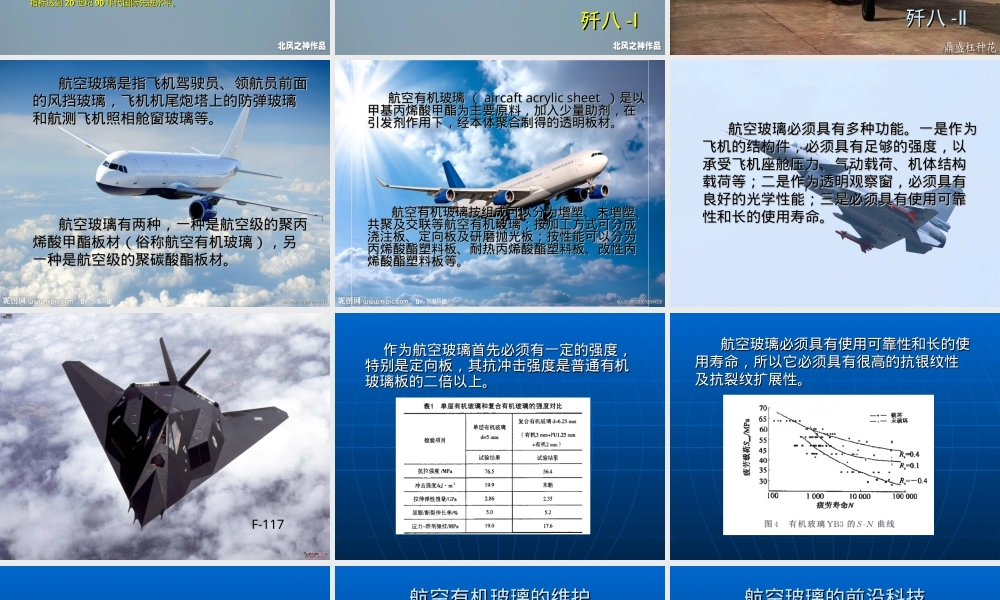 航空玻璃,航空玻璃材料与性能教学PPT课件.ppt