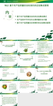 农产品质量安全标准供应链管理PPT课件.pptx