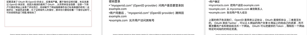OpenID与OAuth认证协议对比教学PPT课件.ppt