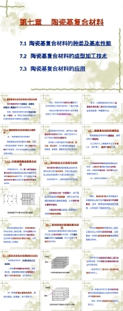 第七章陶瓷基复合材料教学PPT课件.ppt
