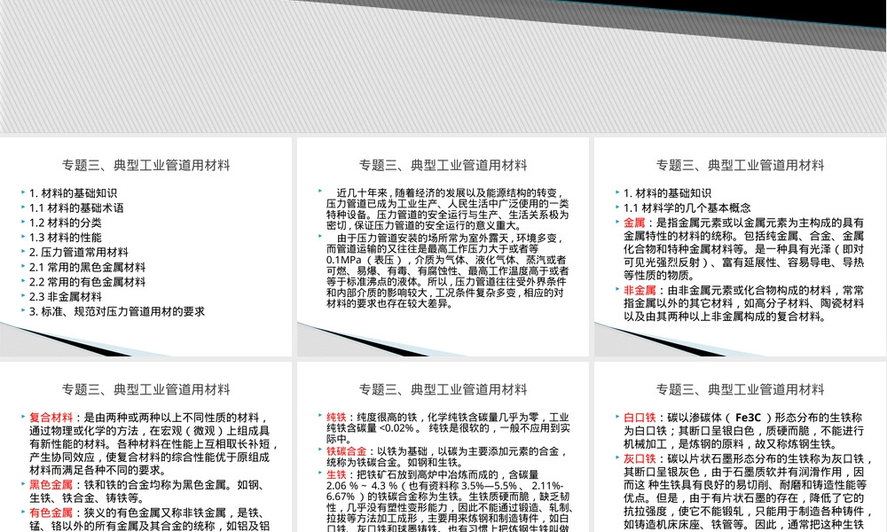 典型工业管道材料PPT课件.pptx