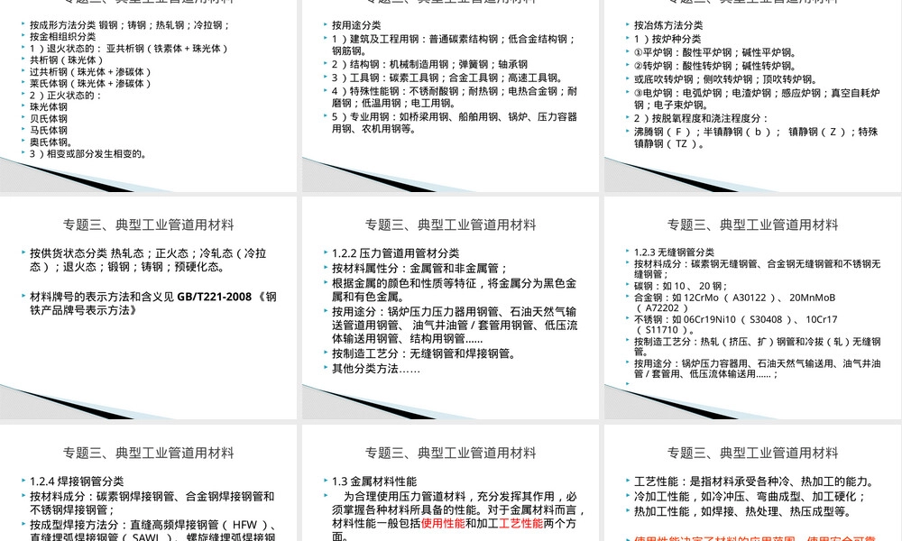典型工业管道材料PPT课件.pptx
