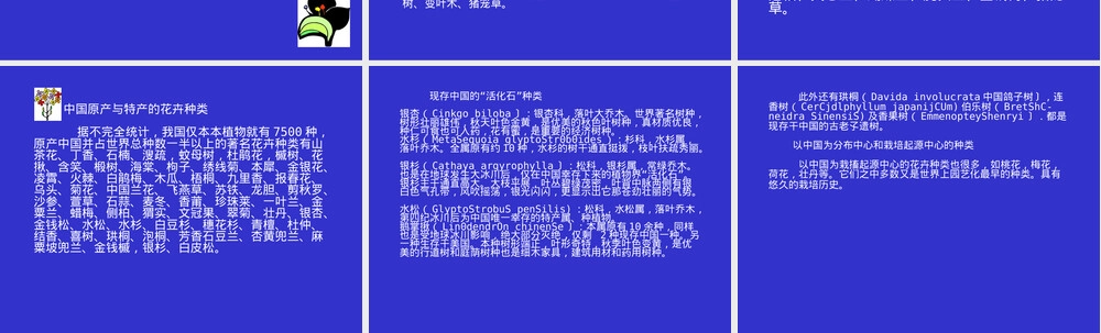 第一章花卉种质资源及其分布教学PPT课件.ppt