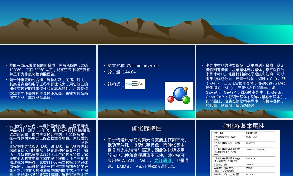 GaAs砷化镓半导体材料PPT课件.ppt