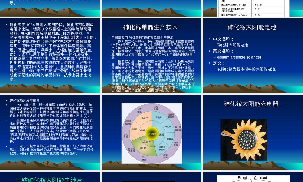 GaAs砷化镓半导体材料PPT课件.ppt
