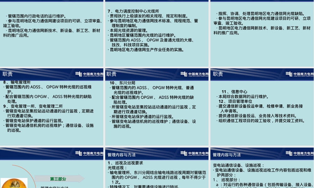 电力通信管理实施细则PPT课件.ppt