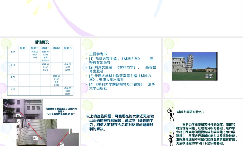 材料力学教学PPT课件.ppt