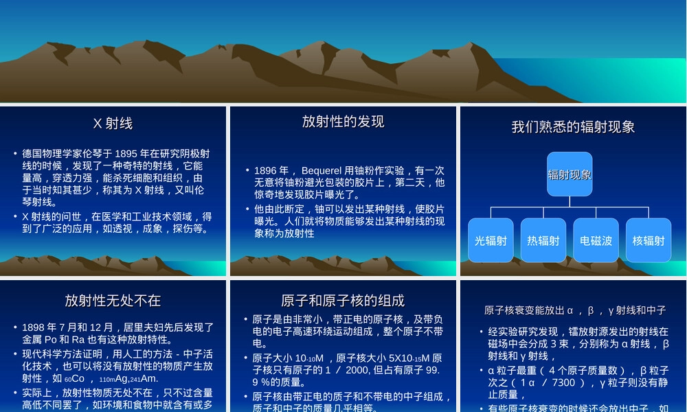 放射性及其辐射防护培训PPT课件.ppt