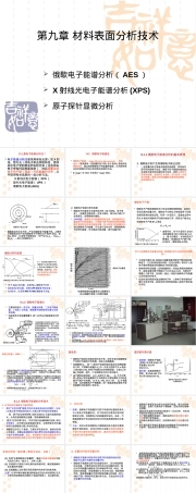 材料表面分析技术教学PPT课件.ppt