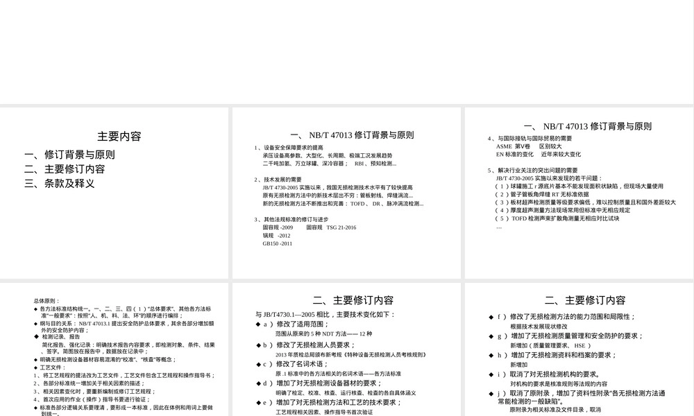 承压设备无损检测通用要求PPT课件.ppt