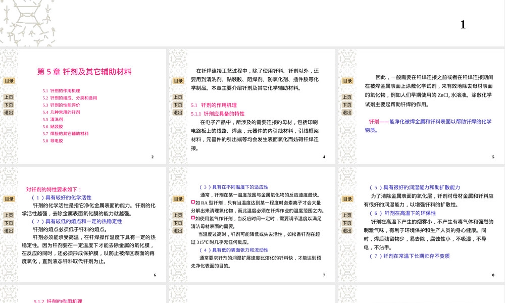 第5章钎剂及其它辅助材料教学PPT课件.ppt