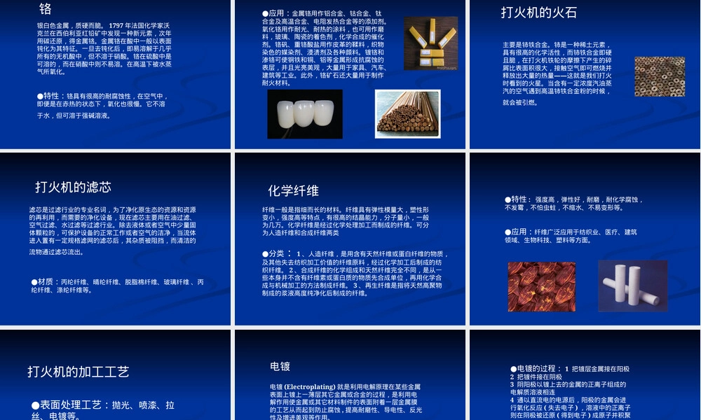 打火机材料与加工工艺PPT课件.ppt