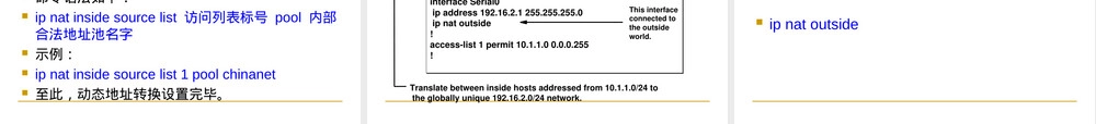 NAT工作原理及其配置步骤PPT课件.ppt