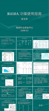 R410A冷媒使用指南PPT课件.ppt