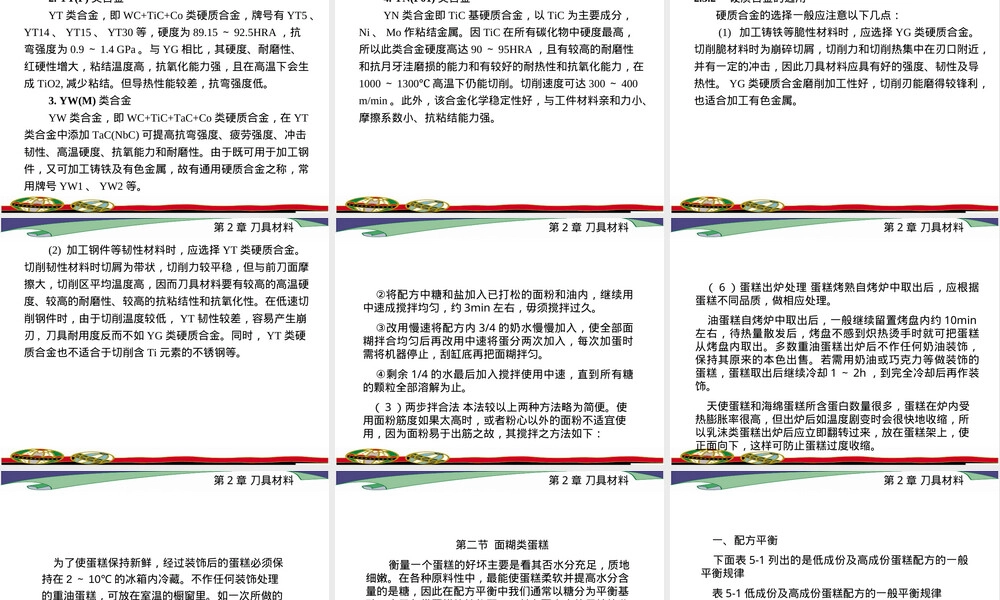 刀具材料的性能及分类PPT课件.ppt