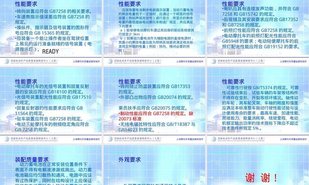 电动摩托车通用技术条件PPT课件.ppt
