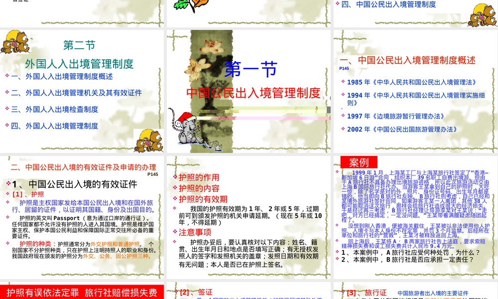第七章出入境管理法律制度PPT课件.ppt