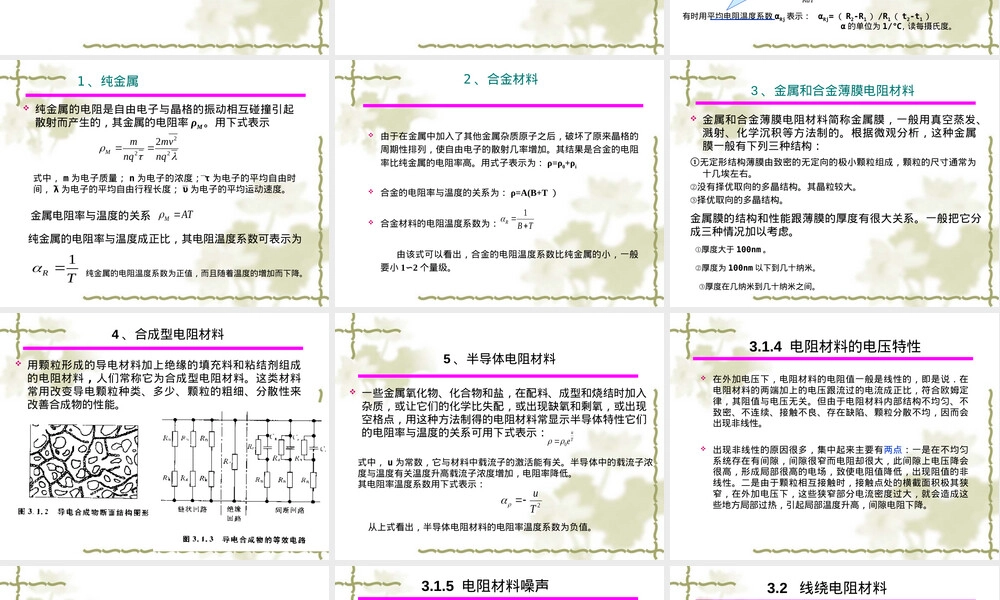 电阻材料PPT课件.ppt