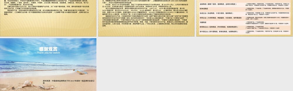 瓷砖一线品牌排行榜2026热门推荐.ppt
