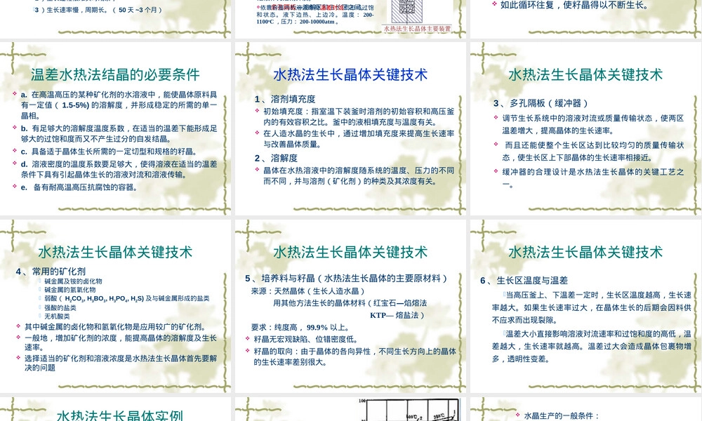 单晶材料制备方法PPT课件.ppt