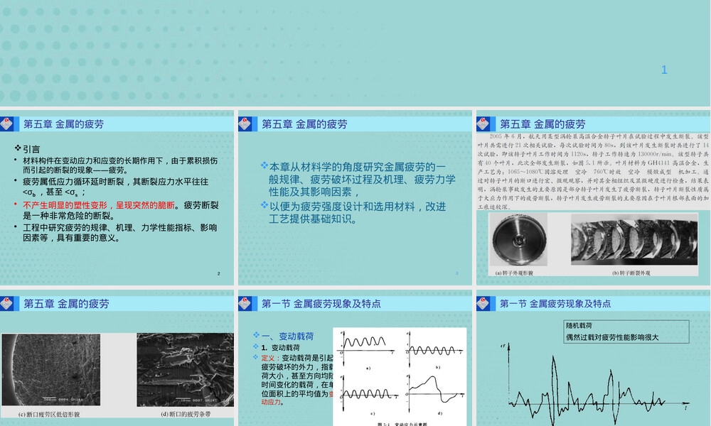 材料疲劳力学性能PPT课件.pptx