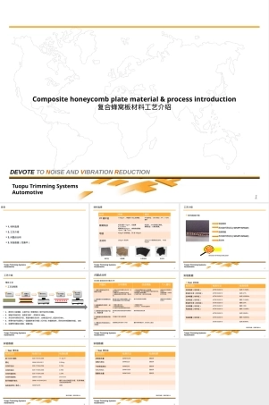 玻纤蜂窝板材料与工艺PPT课件.pptx