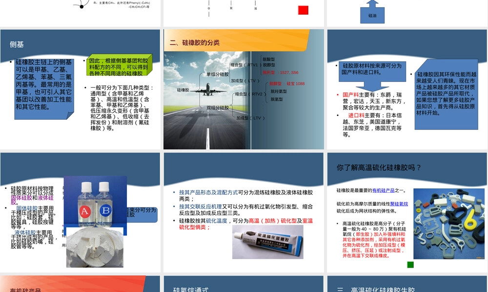 硅橡胶材料特性与应用教学PPT课件.ppt