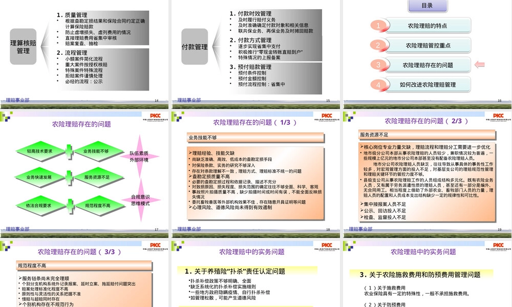 农业保险理赔管理与实务培训PPT课件.pptx