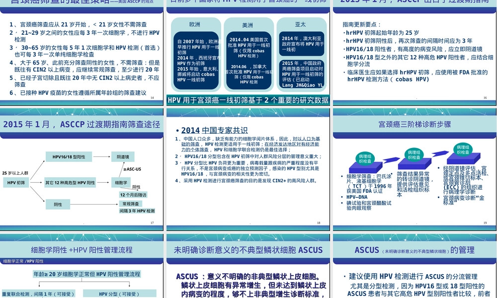 宫颈癌筛查医学教学PPT课件.ppt