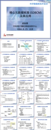 核心元数据标准及其应用PPT课件.ppt