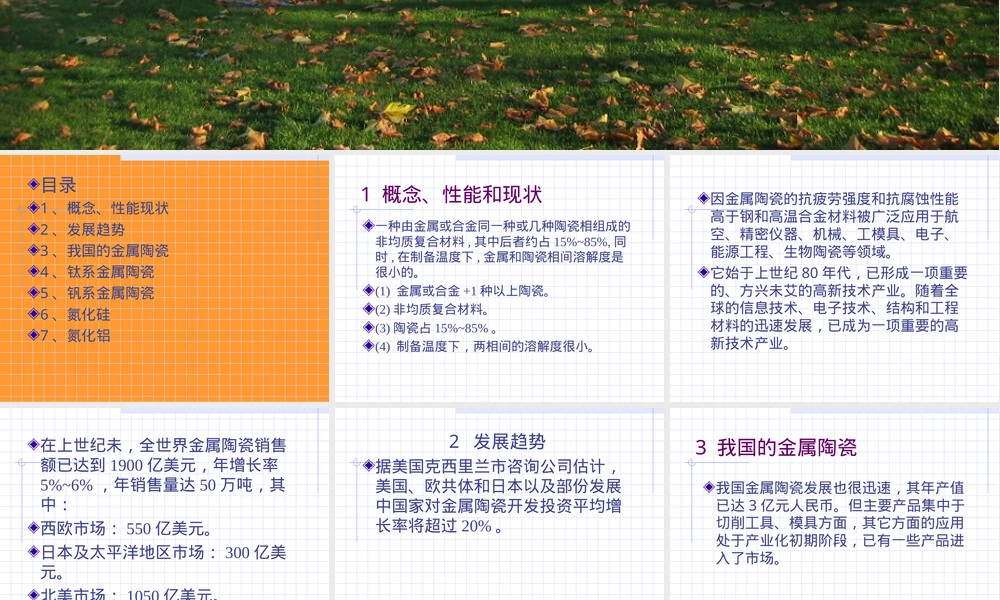 金属陶瓷PPT课件教学课件.ppt