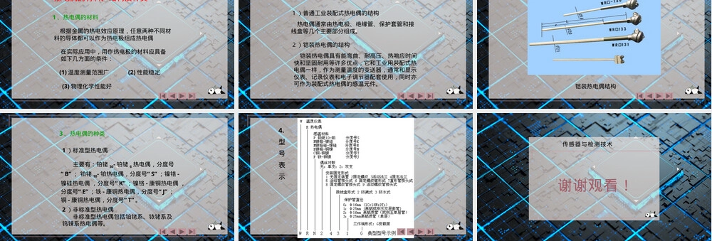 热电偶材料结构种类PPT课件.pptx