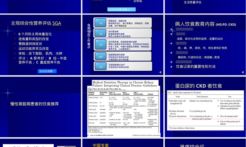 慢性肾脏病营养饮食管理PPT课件.ppt