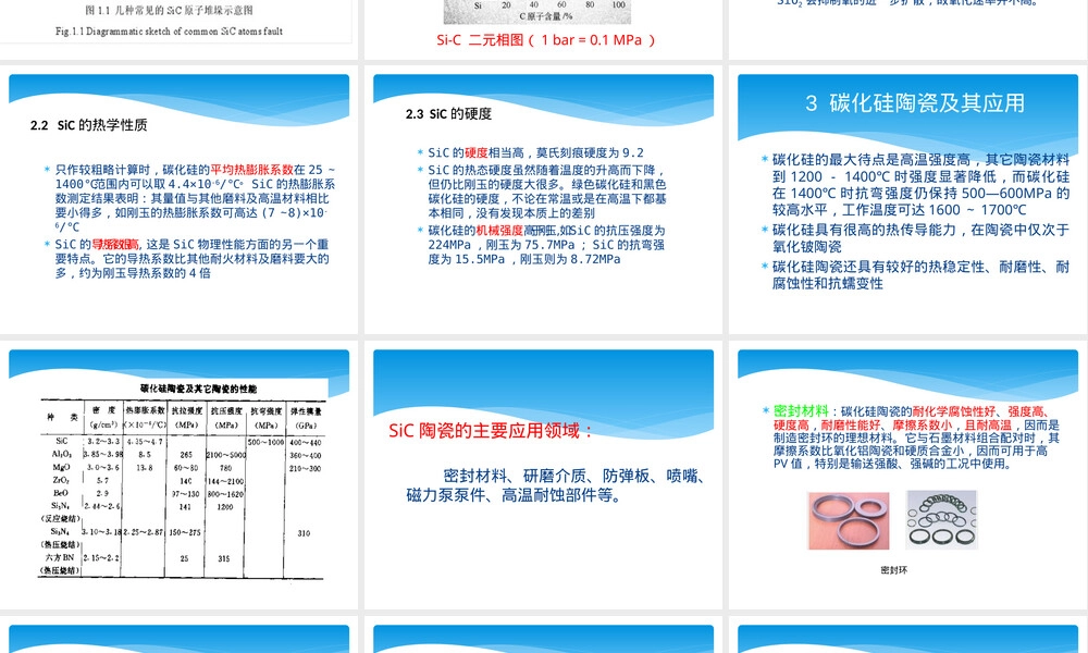结构陶瓷SiC教学PPT课件.ppt